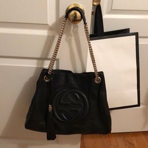 Authentic Gucci soho tote ✨